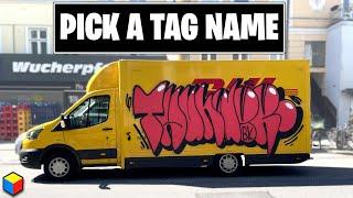 (3 TIPS) - How To Pick A Graffiti Tag Name