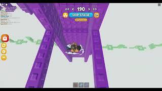 roblox IMPOSSIBLE OBBY how to do level 190