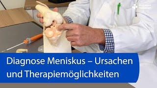 Diagnose Meniskus – Ursachen und Therapiemöglichkeiten