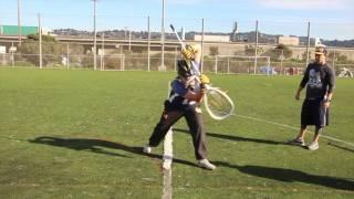 Lacrosse Goalie Drill: Walk the Line