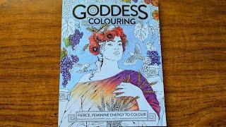 Goddess colouring book by Ana Jarén LOM art edition