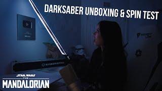 THIS IS THE WAY. (Saberspro Darksaber Unboxing/Review/Spin Test!)