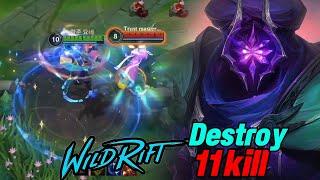 Wild rift Destroy all lane - jax vs Master Yi baron lane season 14