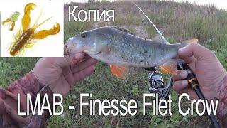 РАЧОК, копия LMAB Finesse Filet Craw. ОБЗОР и РЫБАЛКА ! Крутая приманка на окуня !