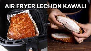 CRISPY Pork Belly aka Filipino Lechon Kawali made in the AIR FRYER! | Sarap Sundayz