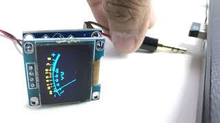 OLED  ARDUINO VU METER