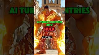 AI Turns Countries Into Hulk  #countries #midjourney #midjourneyai #midjourneyart #aifusion #hulk