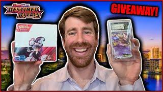 Pokemon Destined Rivals Pack Battle Mewtwo Slab Giveaway!