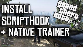 How to install Script Hook V & Native Trainer for GTA 5 PC! (Tutorial)