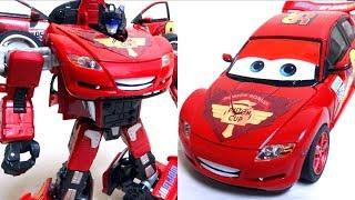 【ピクサー映画 カーズ 】君は見たか！？禁断の変形 マックィーン ロボ！ヲタファの変形レビュー / 【Disney•Pixar Cars】McQueen Robot