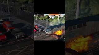 CAR VS TRAIN | Rail Sim Universe | #train #amtrak #trainvscar