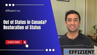 Out of Status in Canada?  Restoration of Status