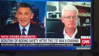 Airline Ratings' Geoffrey Thomas Appears On CNN To Discuss Boeing 737 MAX Incidents