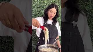 Lets Try Instagram Trending Alio E Oglio Maggi...Maggi Recipe#Shorts #FoodHacks #Maggi