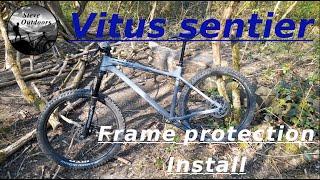 Vitus Sentier Frame protection install