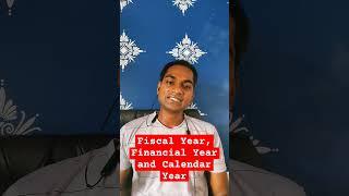 Fiscal Year, Financial Year and Calendar Year #wisdomsimplified #sharemarket