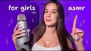 ASMR for GIRLS ONLY (boys keep scrolling) 