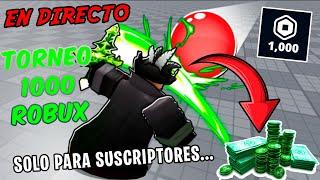 TORNEO 1000 ROBUX 100% REAL NO FAKE BLADE BALL (pls donate) DOORS