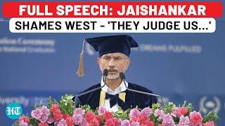 Full Speech: Jaishankar Openly Shames West For 'Interference' In India - 'They Judge Us And…'