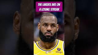 The Lakers are on a Losing Streak #lebronjames #lakers #lose #shorts