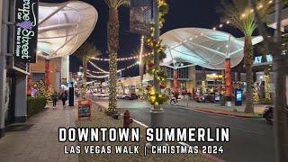 Experience CHRISTMAS MAGIC of Downtown Summerlin in 2024!