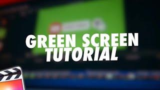 Final Cut Pro X Green Screen Tutorial