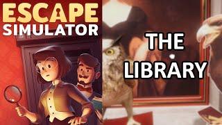 Escape Simulator - The Library Walkthrough | Edgewood Mansion