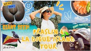 Day2 in Seychelles | Praslin and La Digue Island Hopping | Giant Seed Tour Package from Mahe Island