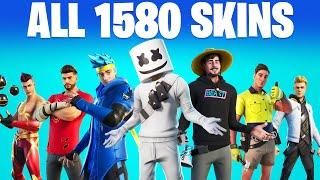 Fortnite ALL SKINS (All 24 Season)