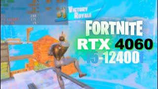 I5-12400f+RTX 4060 : Fortnite Chapter 6 : 14 Elims SOLO