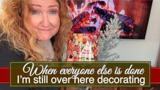 WHY DID I DO THIS SO CLOSE TO CHRISTMAS? DECORATING WITH VINTAGE CHRISTMAS ITEMS