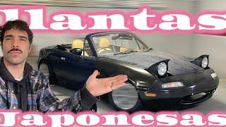 IMPORTO unas llantas de JAPON y las montamos en el MX5 Na de mi HERMANO | midnight touge