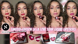 New* @SUGARCosmetics Limited-edition La La Love 18hr Liquid Lipstick | New Launch | Glamgalswati