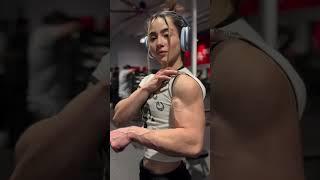 Latina Muscle Mommy Big Muscular Arms, ALMOST BIGGER THAN HER WAIST | Ruby Rivera @Riverafit-h8w