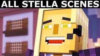 All Stella Scenes - Minecraft: Story Mode Season 2 (Telltale Series)