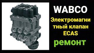 WABCO 0003276825  Электромагнитный клапан ECAS  ремонт. Wabco ecas.