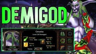 LATE GAME NIGHT ELF POWERHOUSE WITH MAXED OUT CENARIUS! (EPIC DEFENSE)