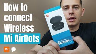 How to Connect Bluetooth Wireless Earbuds to Phone - Tutorial 2020