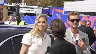 Pierre Casiraghi & Beatrice Borromeo @ Paris Fashion Week 26 september 2023 show Dior