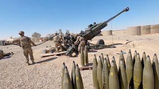 Soldiers Hone Skills on M777 Howitzer Artillery