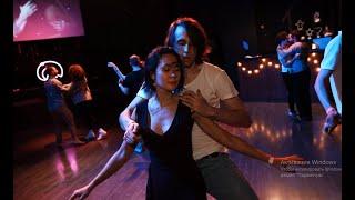 Brazilian Zouk improvisation by Andrey Smotrin and Lena Krivoruchenko at Moscow Zouk Belka 2021