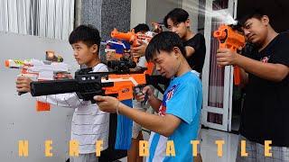 NERF GUN : Criminal Group Vs Police - Comedy Battle Nerf