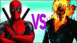 ДЭДПУЛ VS ПРИЗРАЧНЫЙ ГОНЩИК | СУПЕР РЭП БИТВА |Deadpool 2 movie ПРОТИВ Ghost Rider superhero trailer