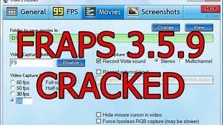 Fraps 3.5.9 Crack 100% Working FREE Link DOWNLOAD