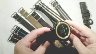 NATO G10 vs ZULU Straps Explained. Plus how to install 5 ring watch band.