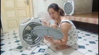 EXTREME CLEAN WITH ME | cleaning the fan for hot summer