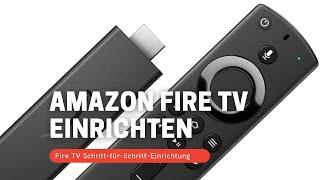 Setting up the Amazon Fire TV Stick | 2021 | Step-by-step setup [GERMAN]