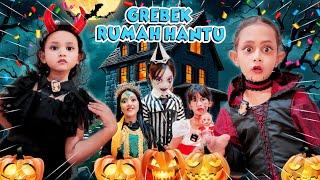 QAIREEN DAN KIRANA GREBEK RUMAH LEIKA SERBA HALLOWEEN BARENG SAHABAT PAKAI KOSTUM HANTU!!