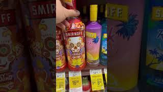 Неизвестная мне водка smirnoff в магазине США