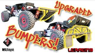 Upgraded fender on the WLTOYS 124016 - 124018 LC racing bumper L6039